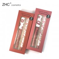 ZH3105  professional lip make up set lipgloss lip pencil