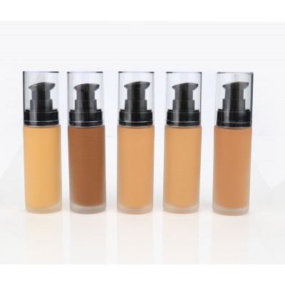 Wholesale Cosmetic 5 Colors Available Custom Makeup Private Label Liquid Foundation